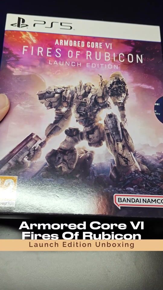 Armored Core VI Focurile Rubiconului Ediția de Lansare PS5