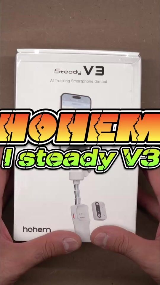 Doesn't even see the competition! Hohem iSTEADY V3