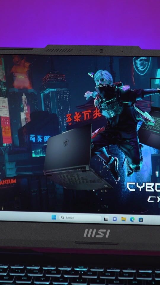 Auf der Suche nach einem Laptop für den Black Friday? Schau dir den MSI Cyborg 15 an!