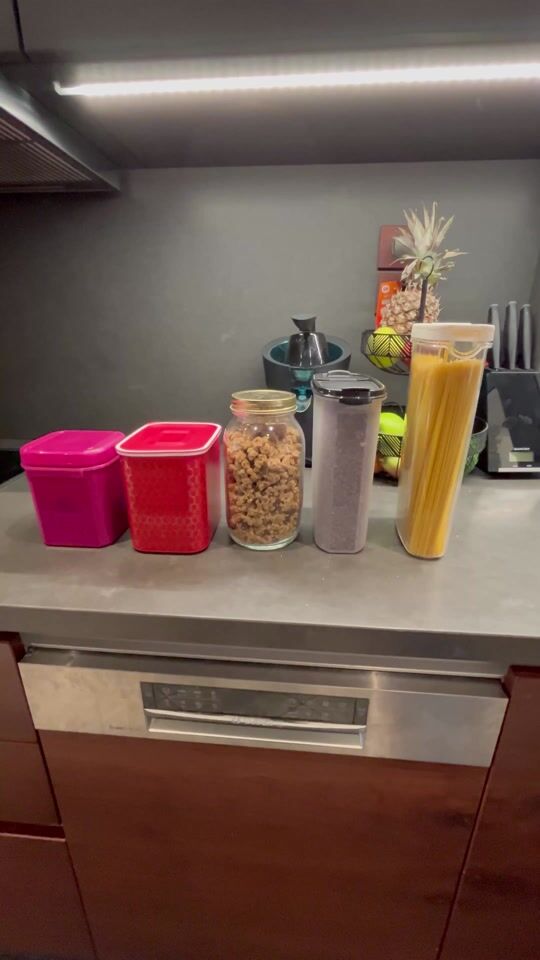 How to beautifully store your cereals and pasta!