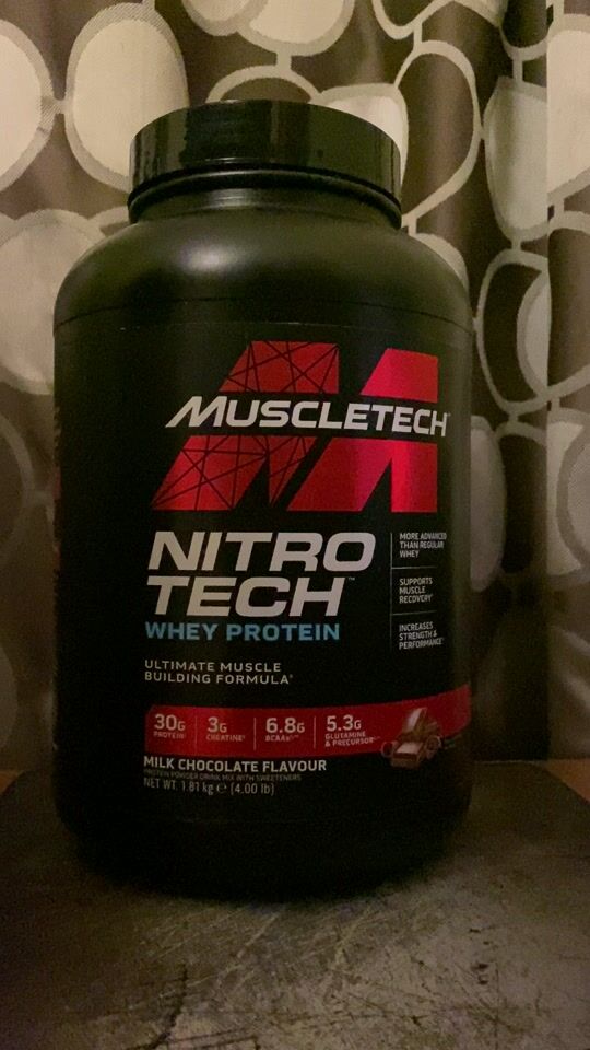 MuscleTech Performance Series Nitrotech Milk Chocolate 1.8kg