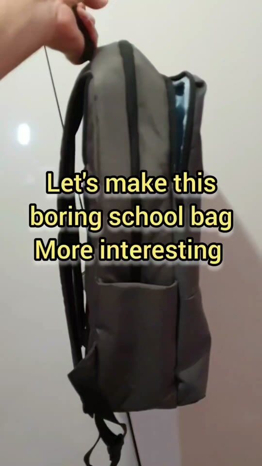 Luffy gear 5 handmade school bag 
