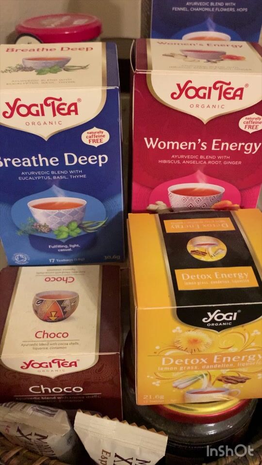 For every taste! Tea from YOGI TEA ☕️