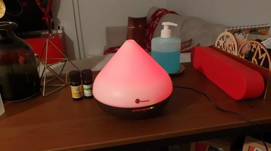 Review for TaoTronics Led Aromatherapy Device TT-AD002 with Timer Brown 300ml
