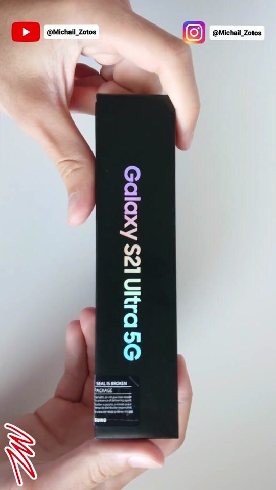 Samsung Galaxy S21 Ultra 5G - Unboxing