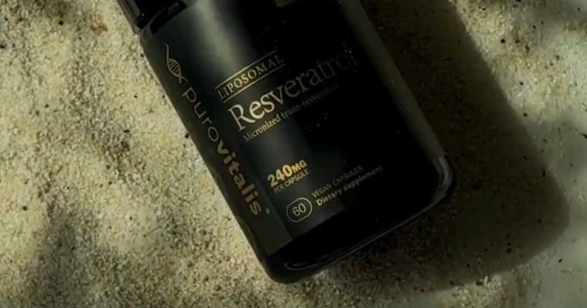 Purovitalis, Liposomal TransResveratrol 240mg, 60 Vegan Capsules