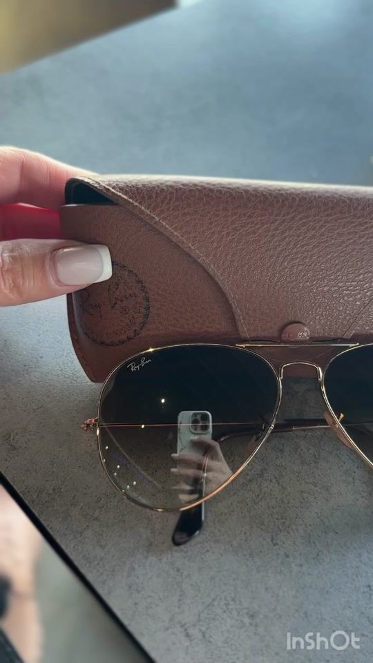 Ochelari de soare Ray Ban Gold Integrate ❤️