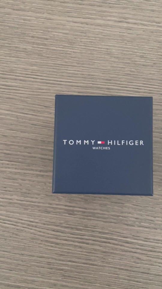 Tommy Hilfiger Damon Mesh Chronograph Battery Watch with Blue