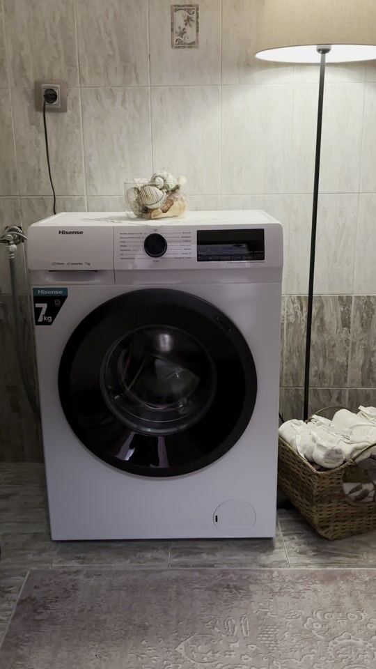 Meine neue 7kg Waschmaschine von Hisense ???