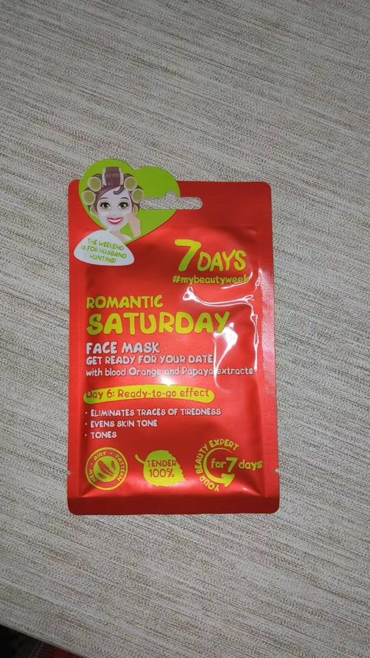 7days Face Mask for Hydration and Radiance!