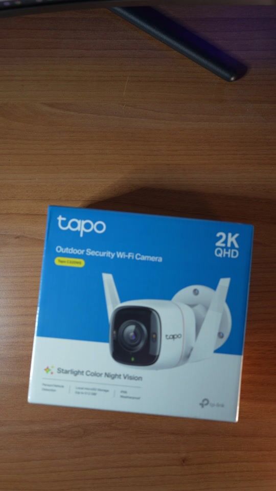 Unboxing!!! Κάμερα Παρακολούθησης TP-LINK Tapo C320WS v2 IP Wi-Fi 4MP