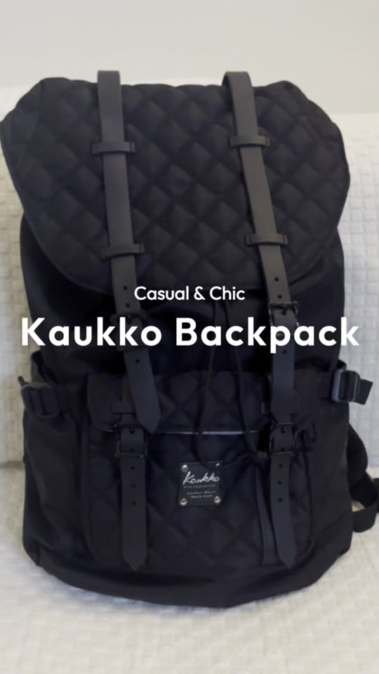 Everyday backpack, ideal for travel #classic&chic