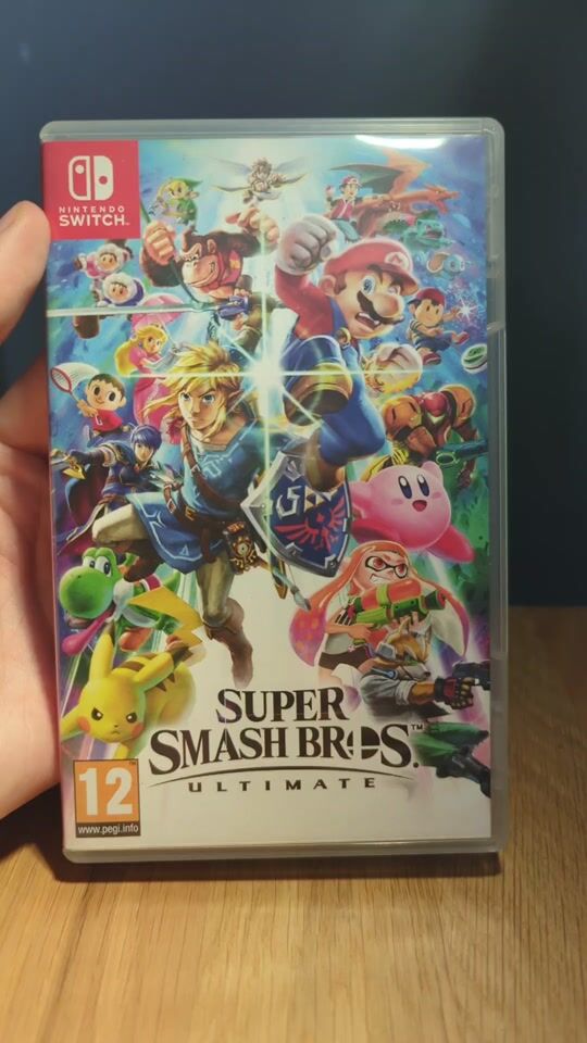 Super Smash Bros Ultimate! Πως είναι το κουτί και η κασέτα!