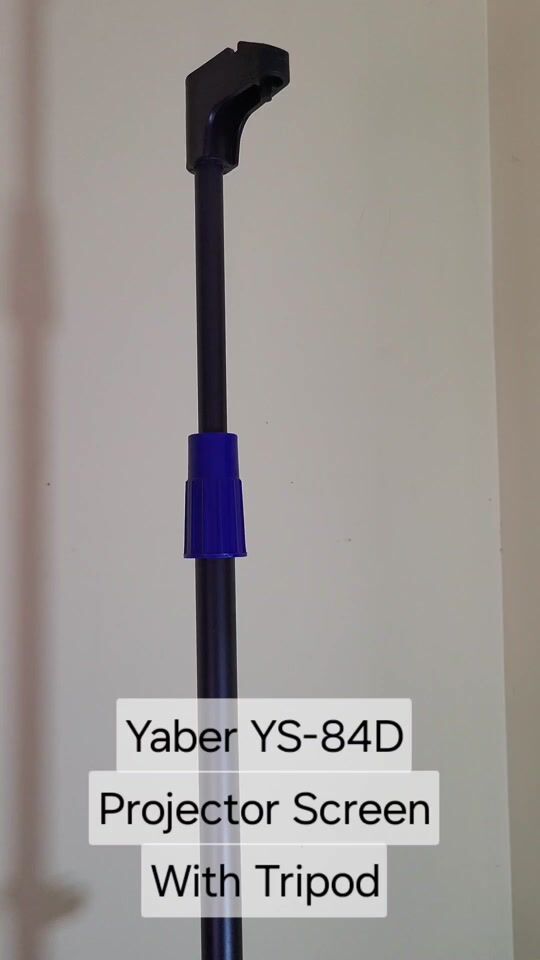 Yaber Οθόνη Προβολής Projector Δαπέδου με Λόγο Εικόνας 16:9 177x124cm / 84"