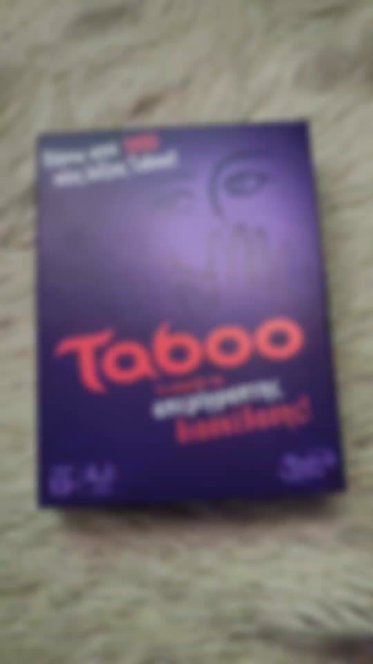 Laughing with friends? Of course with taboo!