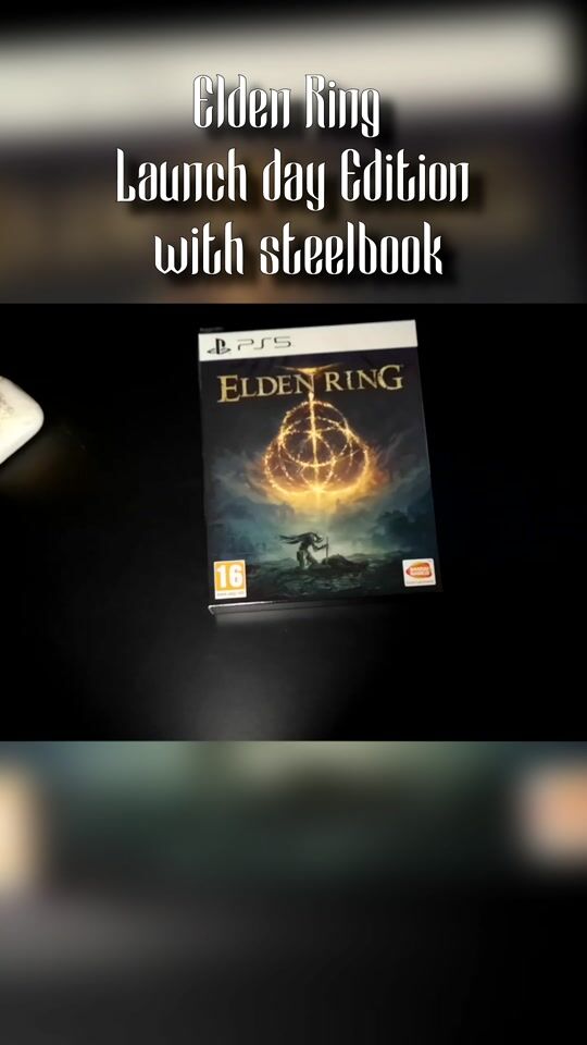 Ediția de lansare Elden Ring & Steelbook