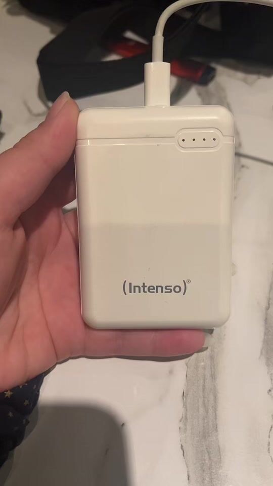 Intenso XS10000 Power Bank 10000mAh with USB-A Port & USB-C Port White