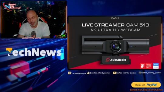 Dezambalare: AVerMedia Live Streamer CAM 513 4K