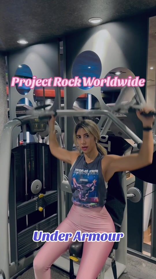 🪨 Project Rock Worldwide 🌍 Fav Under Armour Tank Top 🔥 BE STRONG 🦾
